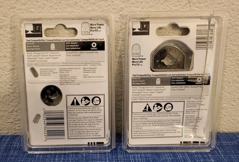 Bosch • Multi Tool Accessories Lot Of 2 • New/Unused! - Image 2 of 4