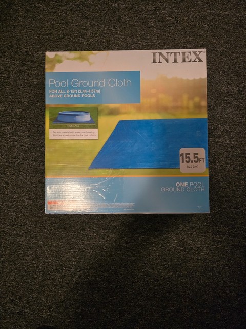 INTEX 15.5' Square Pool Ground Cloth