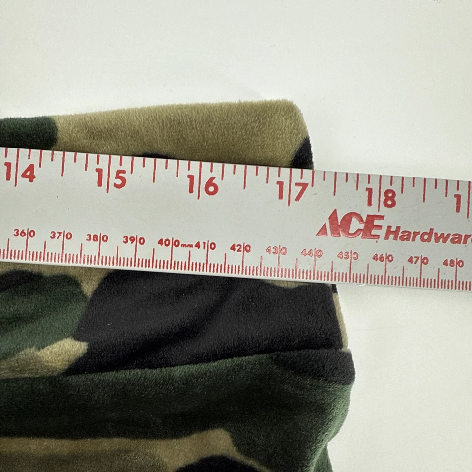 Leggings de terciopelo de terciopelo con diseño camuflado de piernas rectas XXL para mujer Foto 4 de 4