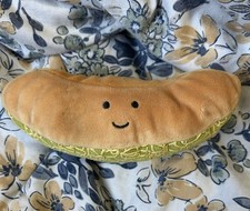 RARE JELLYCAT FABULOUS FRUIT MELON SLICE STUFFED PLUSH CANTALOUPE RETIRED