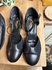 Capezio Women's Dance Shoes 9.5 M New Yorker Black.  3 Pairs Of Dance Shoes