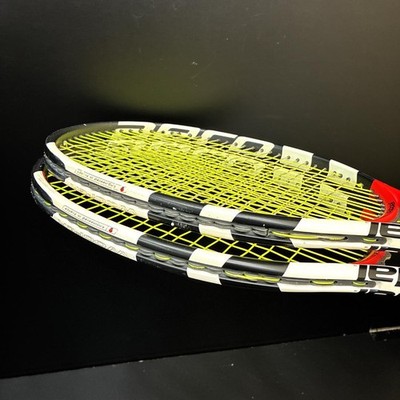 BabolaT aero storm Babolat hard tennis racket set of 2 | eBay