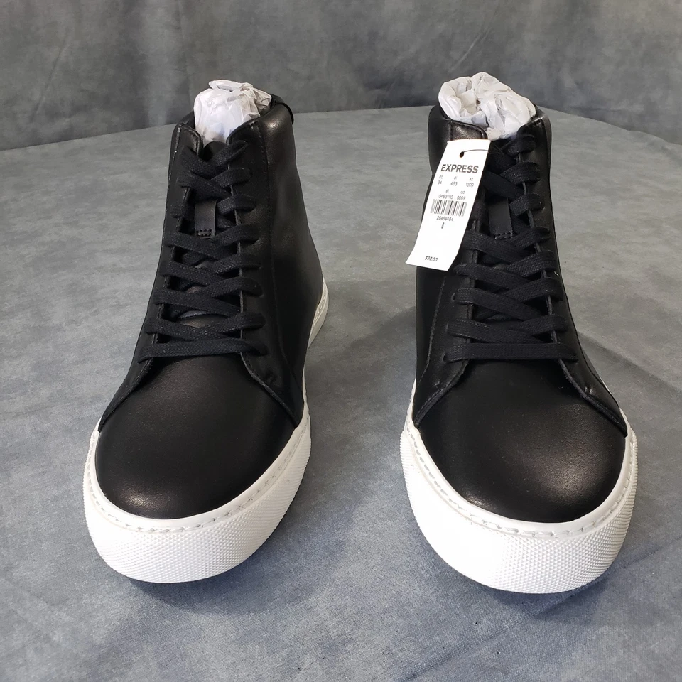 Zapatilla deportiva Express Man de caña alta de cuero sintético suela blanca con cordones para hombre estilo moderno Foto 4 de 4