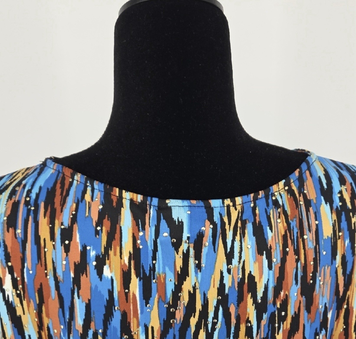 Ruby Road Women's Asymmetrical Abstract Print Top… - image 10