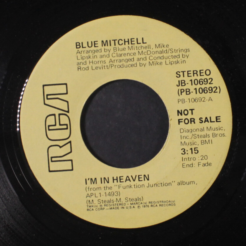 洋楽 Across My Heart 12\"single/Blue In Heaven Blue In Heaven – Across My Heart – Vinyl (7
