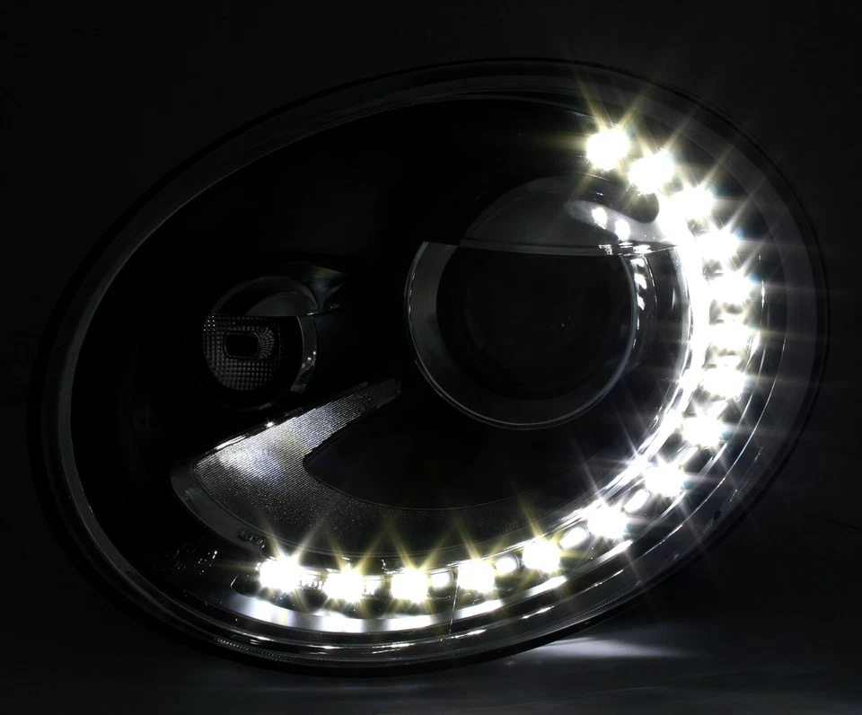 LED Tagfahrlicht Scheinwerfer Set für VW Beetle 5C 2011- Eagle Eyes Xenon Optik - Bild 2 von 4