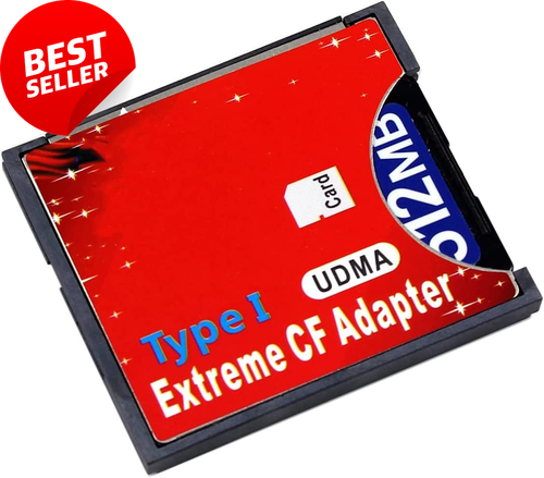 SD SDHC SDXC to CF Type I Compact Flash Card Adapter Converter Reader Support - Picture 4 of 12