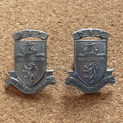 Devon Special Constabulary D.S.C Kragenabzeichen 1930er-60er Jahre