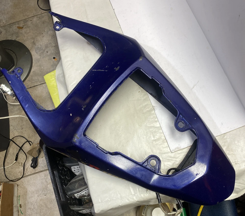 Carenado trasero ABS púrpura con capó de asiento para SUZUKI GSXR1100 750 + luces traseras Foto 3 de 4