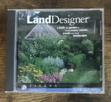 Sierra Complete LandDesigner PC CD design planning build deck landscape tools 