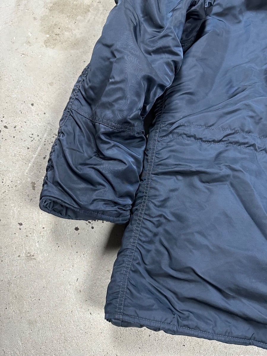 Vintage Y2K Alpha Industries Parka N-3B N Navy Jacket Army | eBay