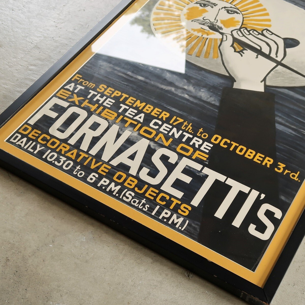 匿名配送希少90's】Piero Fornasetti アート ハガキ 美術館 匿名配送