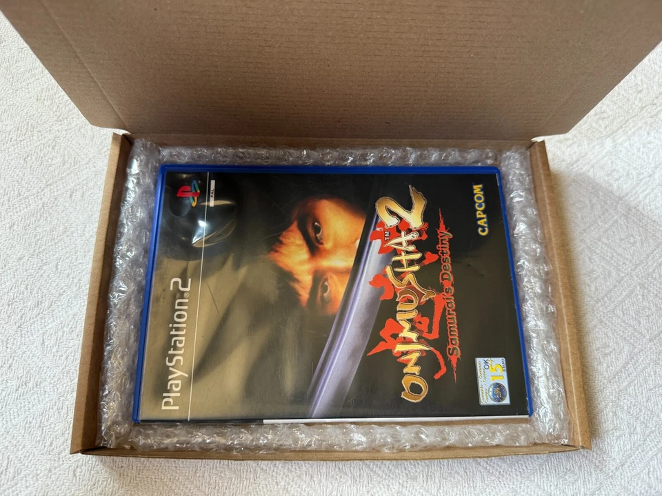 Onimusha 2 Samurai's Destiny PS2 - UK PAL GC CIB - High Quality Packing - Image 3 of 4