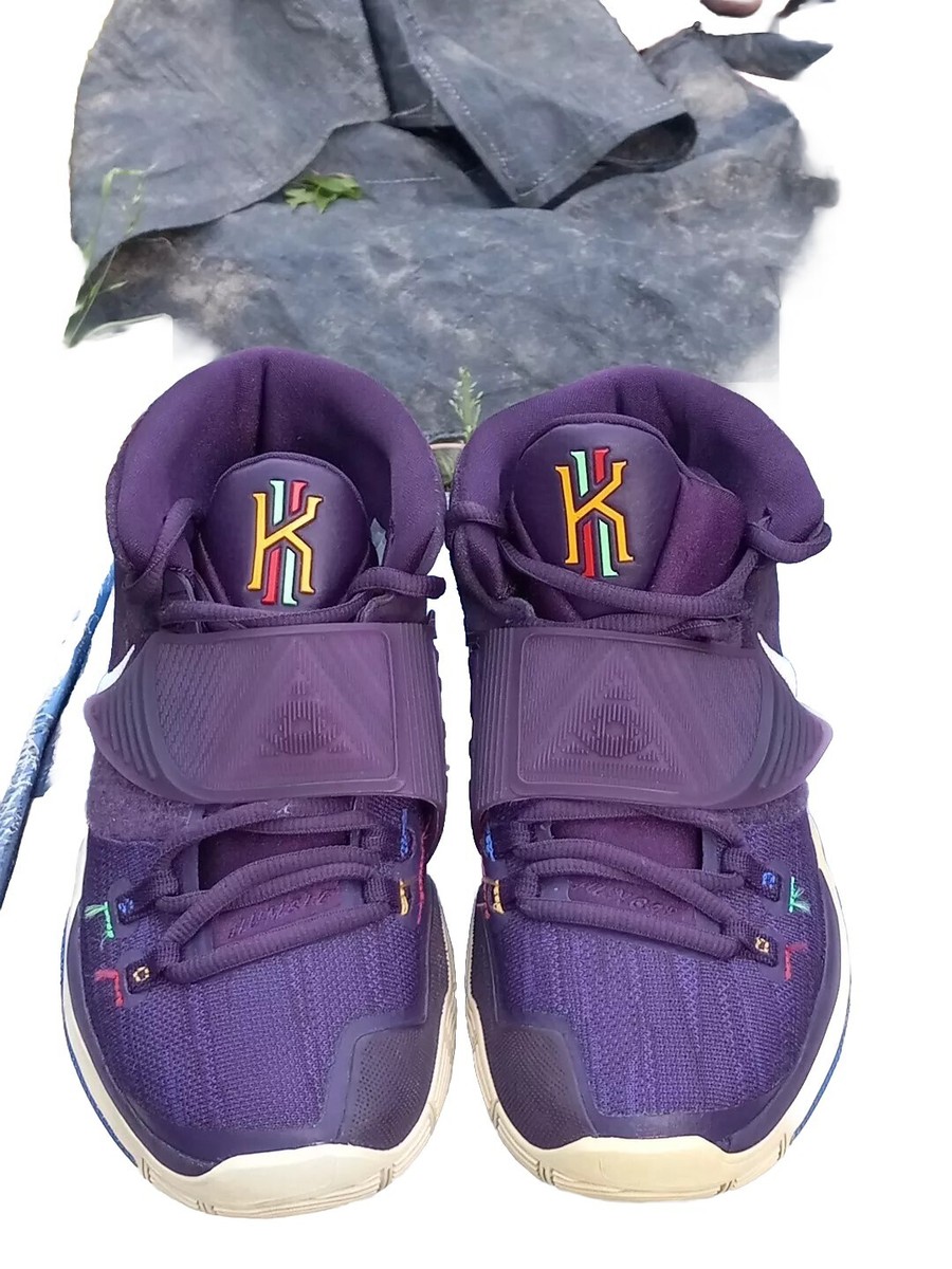 ? Nike Kyrie Irving 6 Enlightenment Purple White BQ4630-500  display picture 2