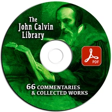 John Calvin Bible Commentary Library-66 Complete Works-Christian Theology-PDF CD