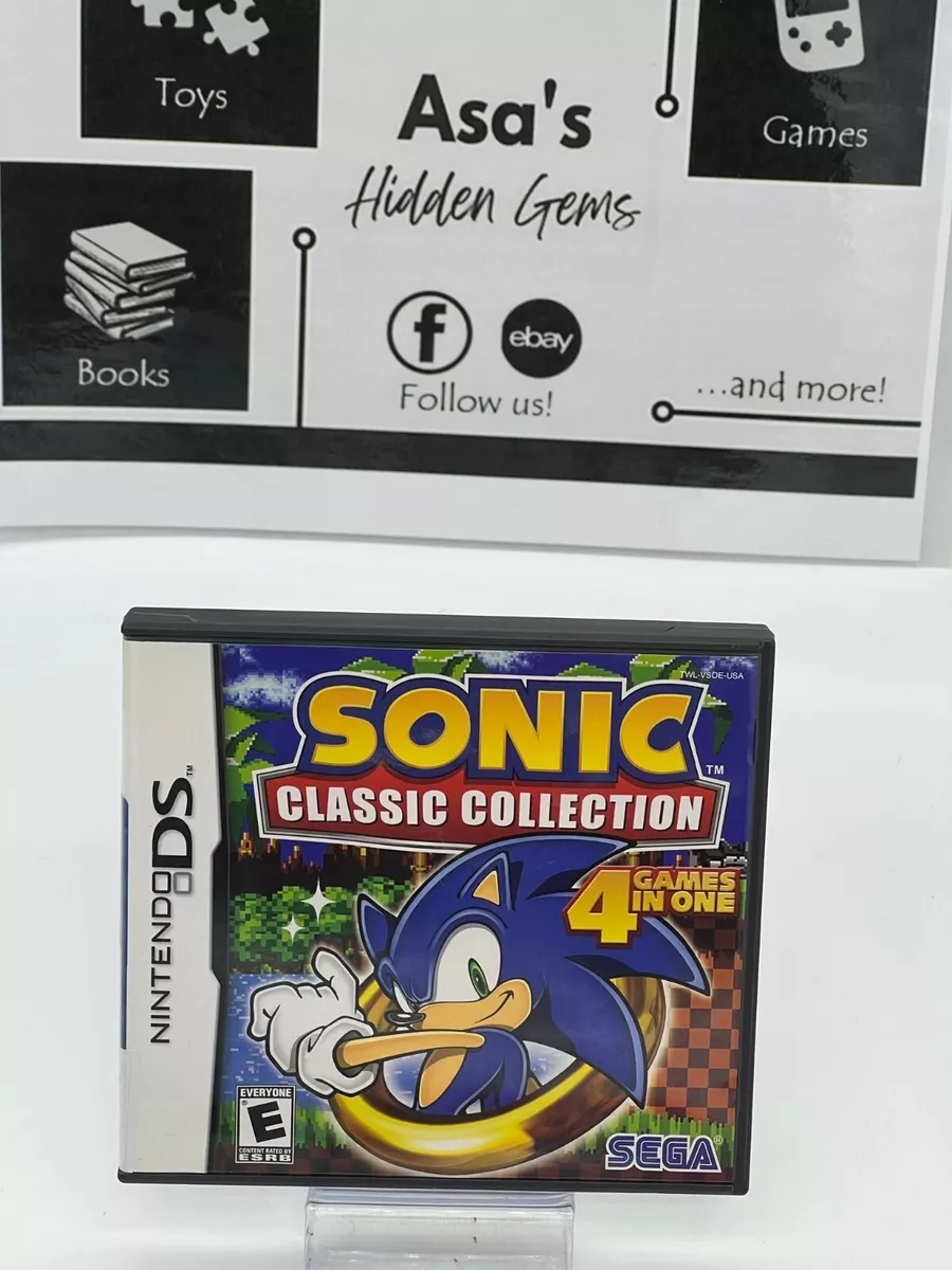 Sonic Classic Collection (Nintendo DS, 2010) - Tested 10086670356