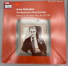 Artur Shnabel - The Beethoven Piano Sonatas Vol 3 - 3LP Box SEALED - EUROPE