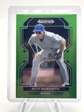 NICK MORABITO 2022 PANINI PRIZM DRAFT GREEN /75 METS