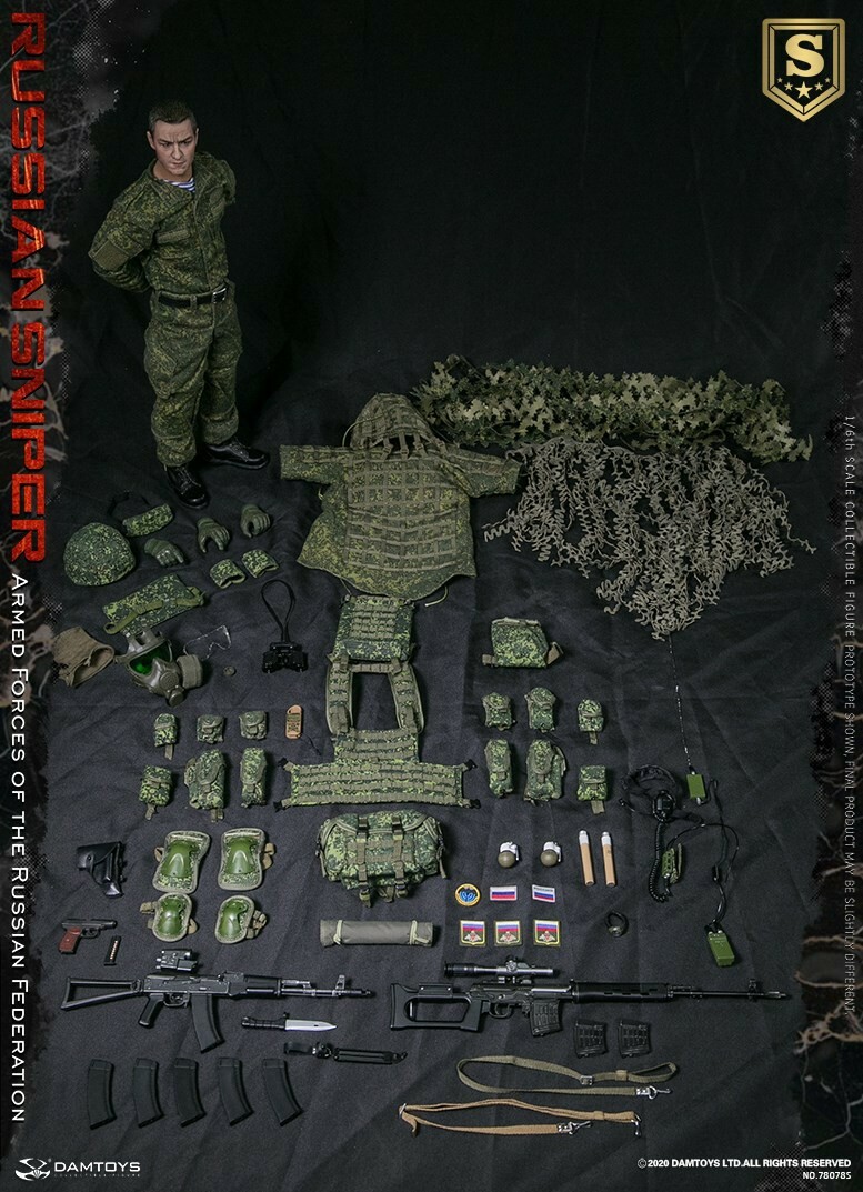 DAMTOYS 1/6 78078S Armed Forces of the Russian Federation DAMTOYS 1/6 78078S Armed Forces of the Russian Federation