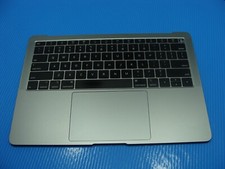 MacBook Air A1932 2018 MRE82LL 13" Top Case Palmrest NO Battery Gray 661-12592