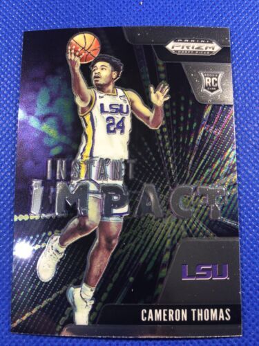 2021 #20 Cameron Thomas Panini Prizm Draft Picks RC Instant Impact