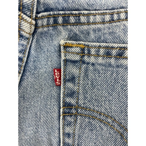 Levi's 521 Womens Denim Jeans Size 6M Light Wash High Waist Tapered Leg Vintage - Picture 8 of 13