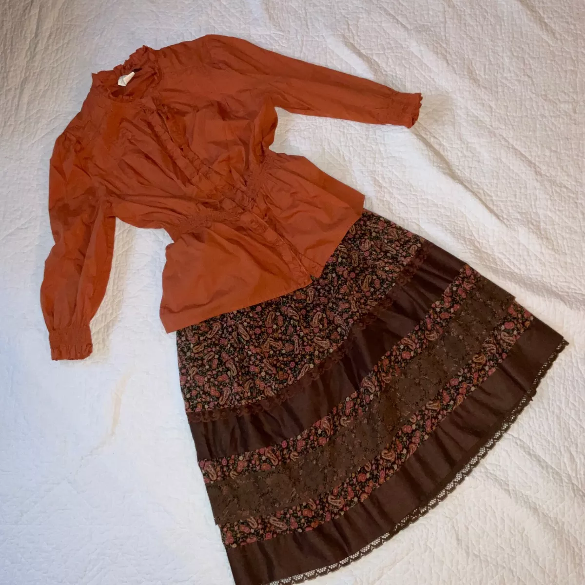 Prairie top costume skirt