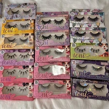 Ioni Eyelashes 3D Faux Mink Lashes Various Collections - Reusable 100% Handmade