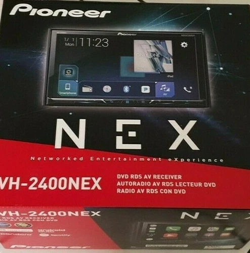 Pioneer AVH-2400NEX Bluetooth CD DVD Player Apple CarPlay Android Auto XM USB 7"