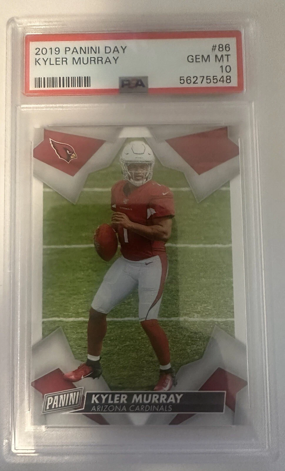 Kyler Murray Panini Day #86 Base