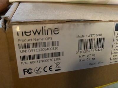 NEWLINE OPS PC (WB7C120U) 12TH GEN INTEL CORE I7-1260P, 16GB