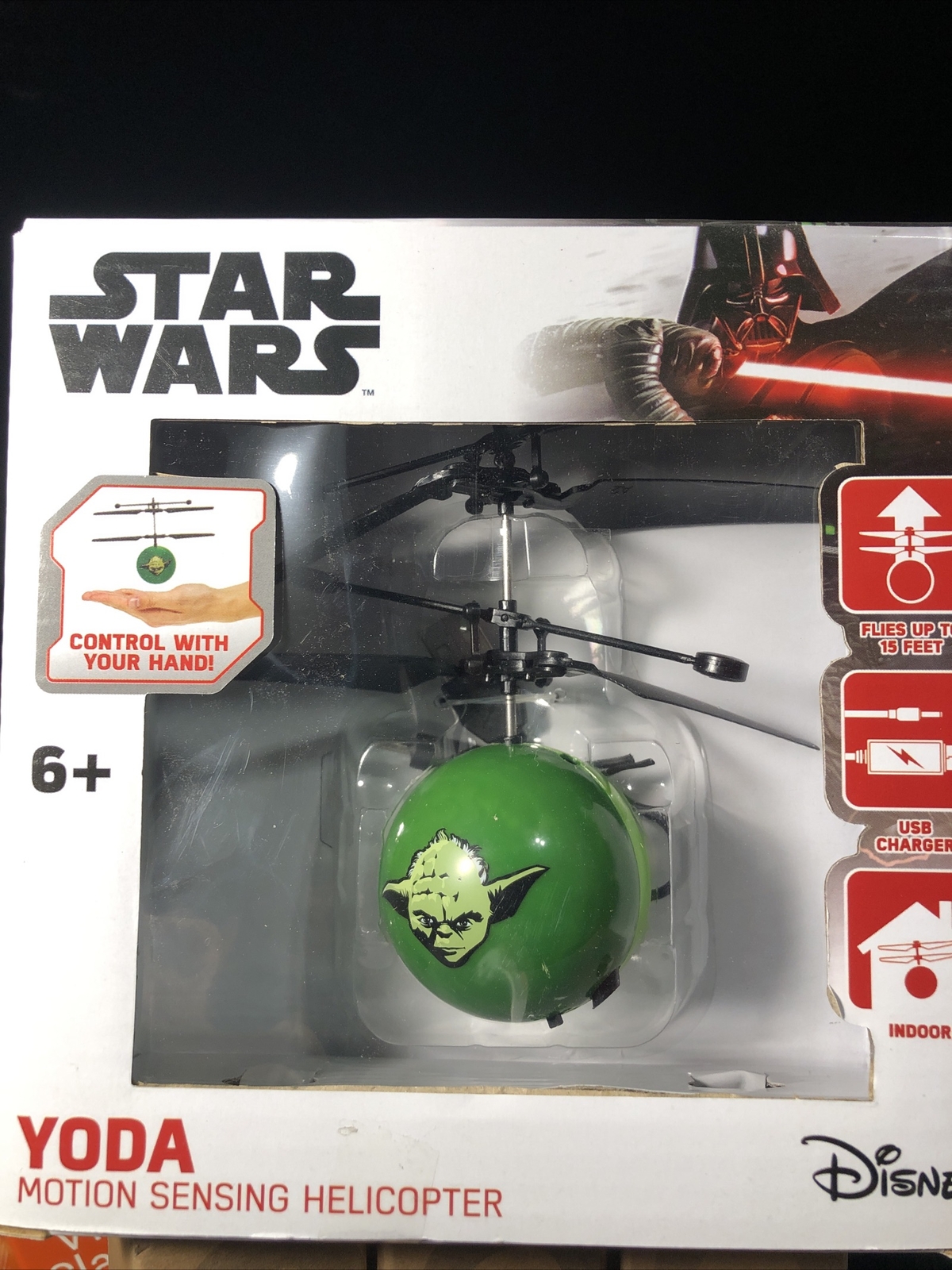 Star Wars Mandalorian The Child Motion Sensing Flying Helicopter Baby