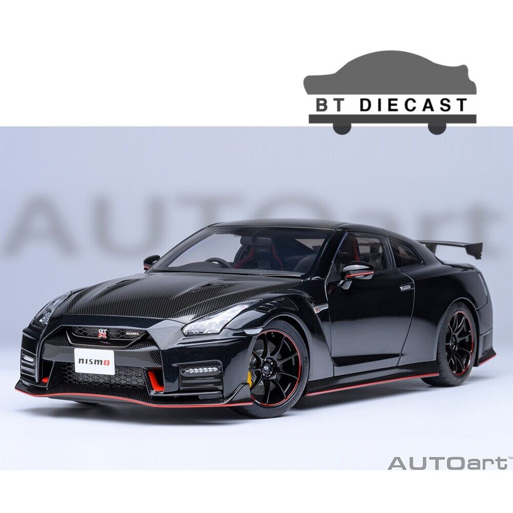 AUTOart NISSAN GT-R R35 NISMO 2022 SPECIAL EDITION 1/18 BLACK 77504 