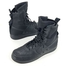 nike sf af1 high triple black