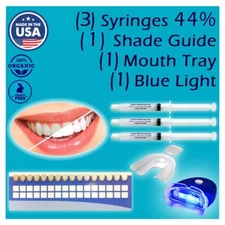 44% Teeth Whitening Tooth Bleaching Whitener Kit Oral GEL FOR LIFE!