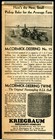 1941 McCormick-Deering Baler~ Newsp Ad - Kriegbaum Implement Hartford City In