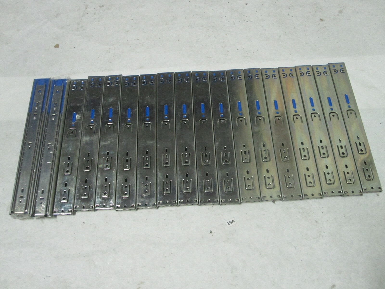 9 Pairs Soft Close Drawer Slides, Side Mount, Ball Bearing 14 inch 350mm