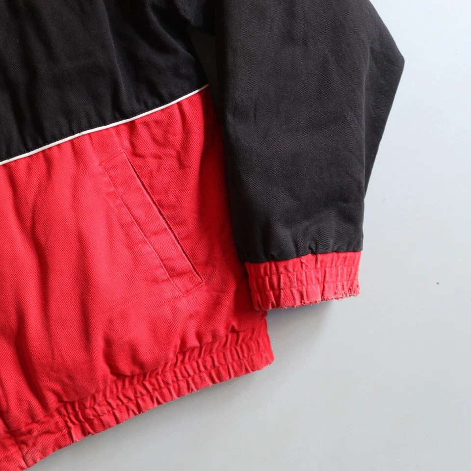 Vtg DALE EARNHARDT JR NASCAR Jacket Mens XL Racing Worn Distressed Faded USED - Image 3 of 4