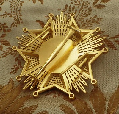 French Legion of Honor / Légion d'Honneur Breast Star in Gold with