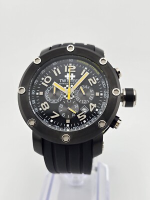 TW Steel Emerson Fittipaldi Chronograph Men's Rubber Watch - TW609