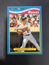 1988 Toys R Us Rookies #19 - Mark McGwire (RC) (EX-MT)