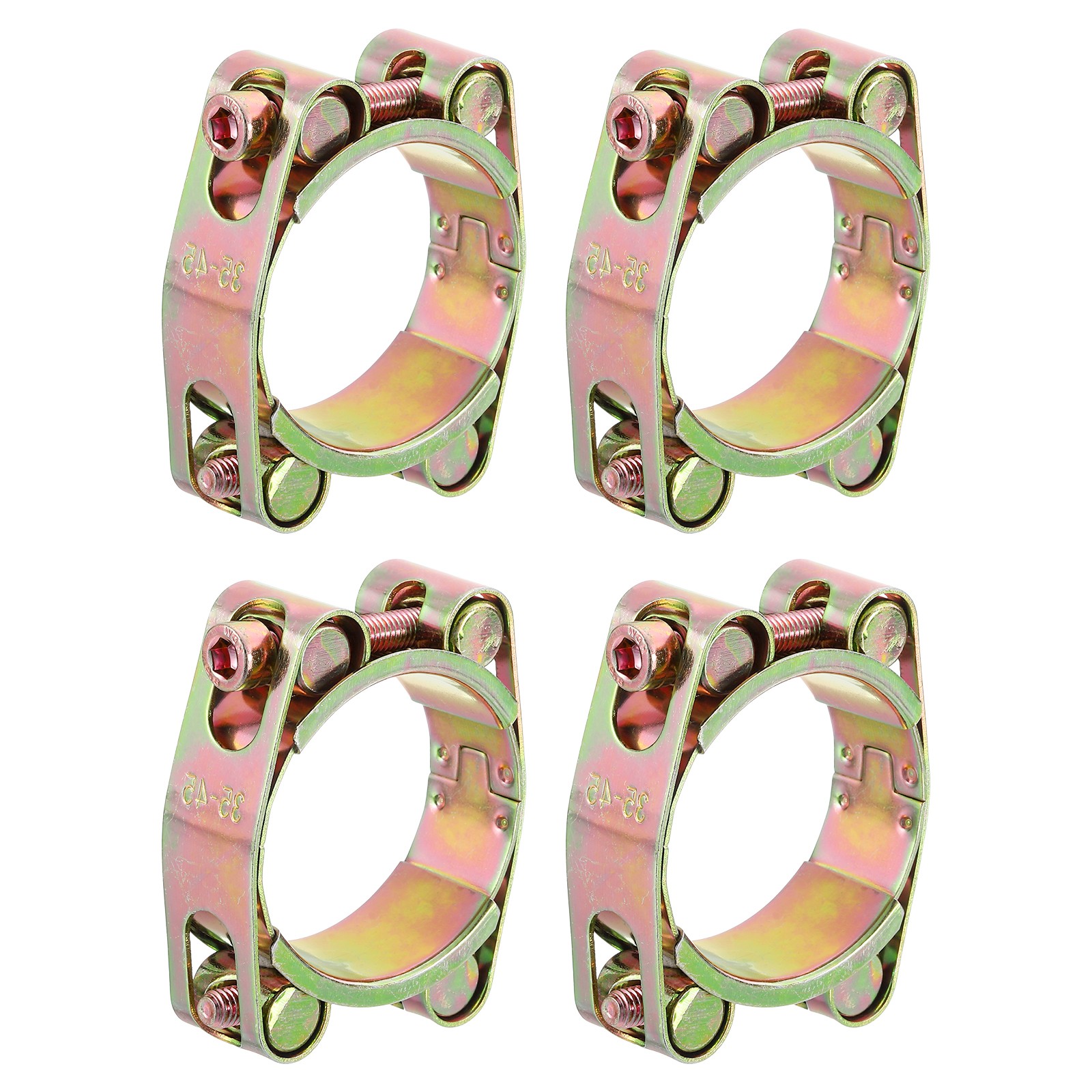 4 Pack T-Bolt Clamp, 0.8