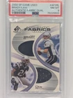 2004 SP Game Used Dual Jersey Ty Law & Tom Brady /100 Patriots PSA 8