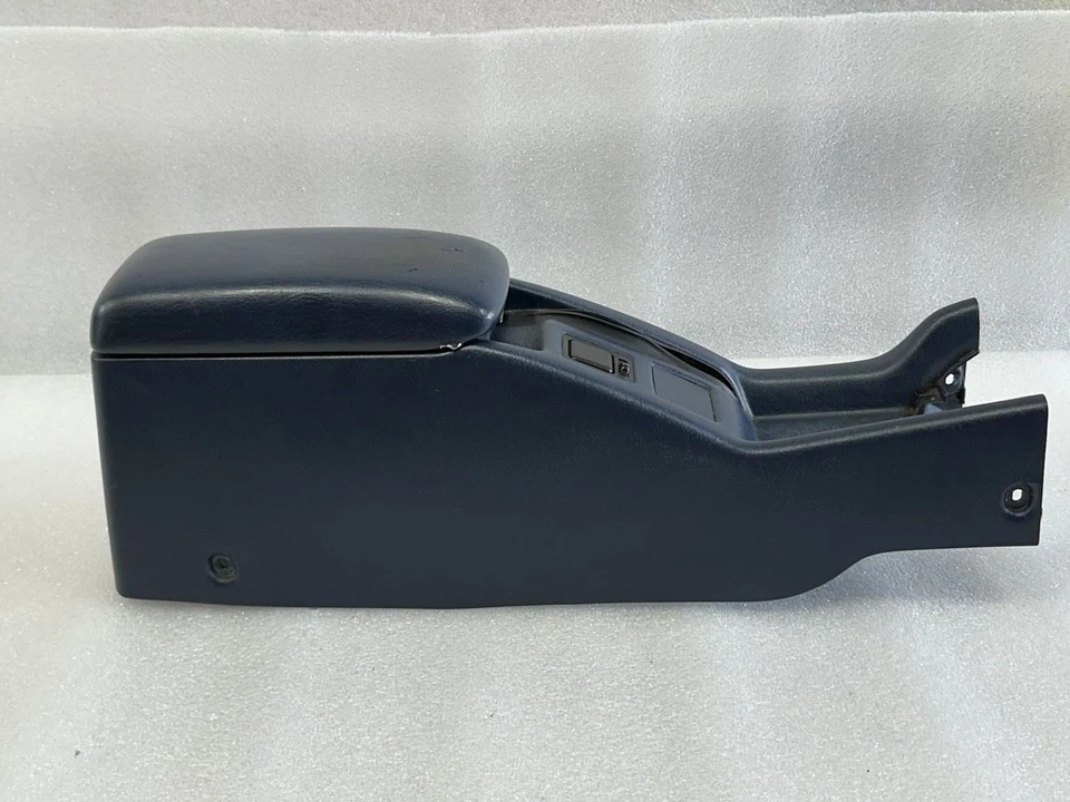 1990 1991 1992 1993 TOYOTA CELICA CENTER CONSOLE WITH LID BLUE TRIM FU80 Foto 4 de 4