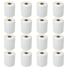16ROLL 4" X 6" 250P/Roll Direct Thermal Labels for Zebra TLP LP2844 ZP450 Eltron