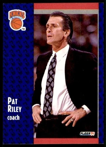 Pat Riley #139 1991 Fleer card