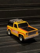 AS-IS VTG Tyco Yellow Chevy Squarebody K5 Blazer HO Slot Car