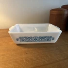 Vintage Pyrex Horizon Blue 503 Refrigerator Dish No Lid, EUC