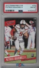 2016 Panini Prestige Patrick Mahomes II Football Rookie Card (PSA 8)