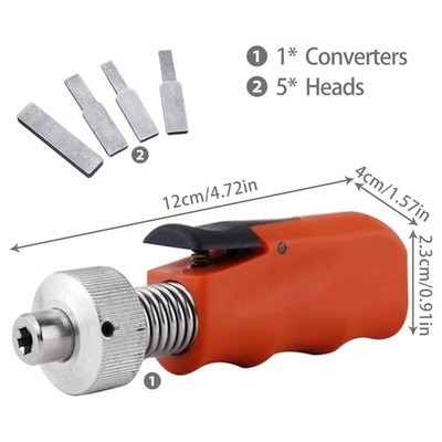 Lock Plug Spinner Drehen Werkzeug Zivil Türschloss Ersatz Schlosser Werkzeuge